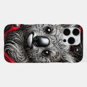 Coque iPhone 16 Pro Max Conception artistique de koala (Verso Horizontal)