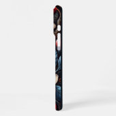 Coque iPhone 16 Pro Max Conception d'arbre de cerisier en fleurs au clair  (Côté gauche)