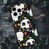 Coque iPhone 16 Pro Max Conception de crâne fantomatique
