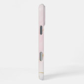 Coque iPhone 16 Pro Max Conception de marbre abstrait moderne avec initial (Côté droit)