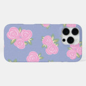 Coque iPhone 16 Pro Max Conception de rose antique romantique (Verso Horizontal)