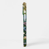 Coque iPhone 16 Pro Max Conception de verre floral (Côté gauche)