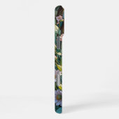 Coque iPhone 16 Pro Max Conception de verre floral (Côté droit)