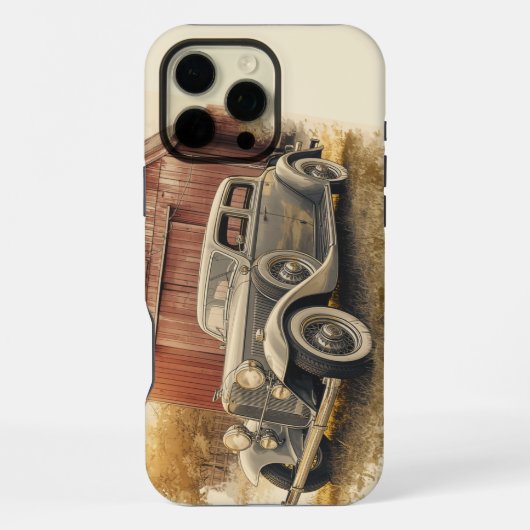 COQUE iPhone 16 PRO MAX CONCEPTION DE VOITURE AUTOMATIQUE (Verso)