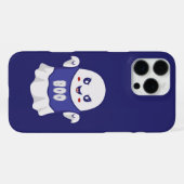 Coque iPhone 16 Pro Max Conception d'illustration de fantôme effrayant drô (Verso Horizontal)