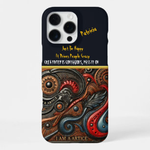 Coque iPhone 16 Pro Max Conception d'œil envoûtante dans des couleurs dyna