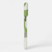 Coque iPhone 16 Pro Max Conception moderne de Blob Verre Vert Neutre (Côté droit)