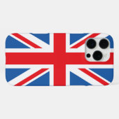 Coque iPhone 16 Pro Max Conception Union Jack/Drapeau (Verso Horizontal)