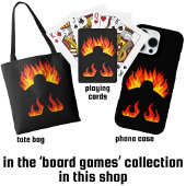 Coque iPhone 16 Pro Max Cool Meeple On Fire Board Games