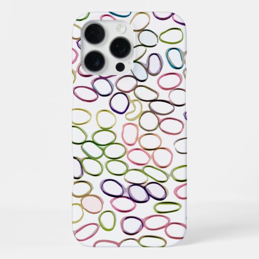 Coque iPhone 16 Pro Max Cool Motif Abstrait mignon (Verso)
