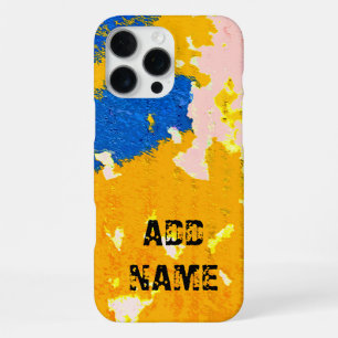 Coque iPhone 16 Pro Max COOL Rustique Abstrait Motif - Personnalisable