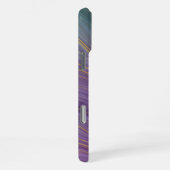 Coque iPhone 16 Pro Max Cool Strata | Beau Belle Agate Bleue Violette et O (Côté droit)
