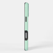 Coque iPhone 16 Pro Max Coque-Mate Abstrait Monogramme Or Vert (Côté droit)