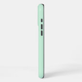 Coque iPhone 16 Pro Max Coque-Mate Abstrait Monogramme Or Vert (Côté gauche)