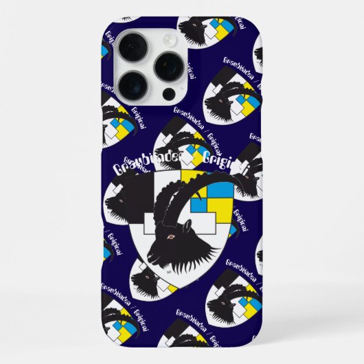 Coque iPhone 16 Pro Max Coques iPhone des Grisons Grischun Grigioni (Verso)