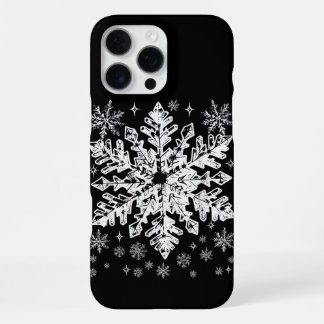 Coque iPhone 16 Pro Max Costume de flocon de neige Hiver Noël Matching Men