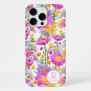 Coque iPhone 16 Pro Max Cottage d'été personnalisé Jardin Blanc