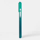 Coque iPhone 16 Pro Max Couleur bleu dégradé (Côté gauche)