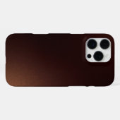 Coque iPhone 16 Pro Max Couleur marron dégradé (Verso Horizontal)