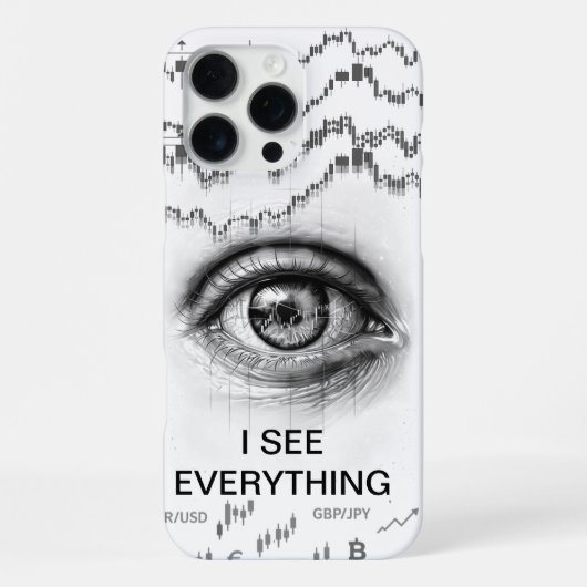 Coque iPhone 16 Pro Max Couverture Rapide du Marché Boursier (Verso)