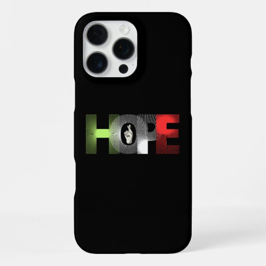Coque iPhone 16 Pro Max couvre-espoir (Verso)