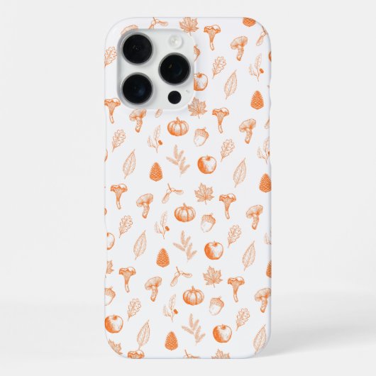 Coque iPhone 16 Pro Max Cozy Autumn Pattern (Verso)