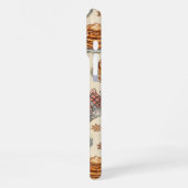 Coque iPhone 16 Pro Max Cozy Winter Breakfast Pattern | Pancakes & Coffee (Côté gauche)