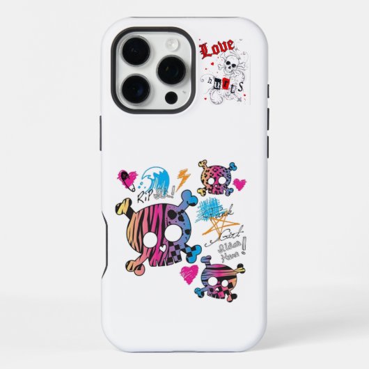 Coque iPhone 16 Pro Max Crâne (Verso)