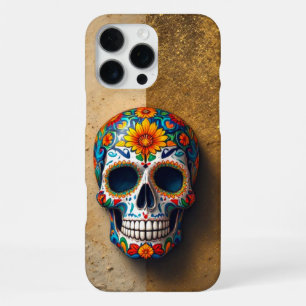 Coque iPhone 16 Pro Max Crâne à sucre vivant