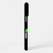 Coque iPhone 16 Pro Max crâne vert (Côté droit)