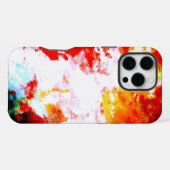 Coque iPhone 16 Pro Max Création d'art abstrait (Verso Horizontal)