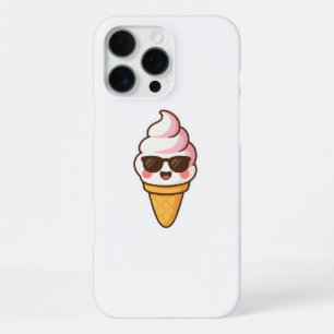 Coque iPhone 16 Pro Max Crème glacée cool Kawaii