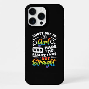 Coque iPhone 16 Pro Max Cri à la fille Fierté lesbienne LGBT T Shirt G