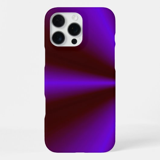 Coque iPhone 16 Pro Max Crimson rose pourpre arc-en-ciel (Verso)