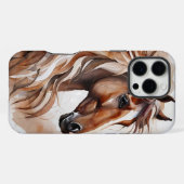 Coque iPhone 16 Pro Max Crinière Majestueuse (Verso Horizontal)