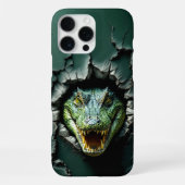 Coque iPhone 16 Pro Max Crocodile au fond (Verso)