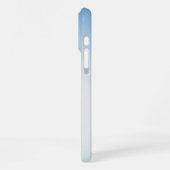 Coque iPhone 16 Pro Max Cuir bleu élégant (Côté gauche)