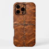 Coque iPhone 16 Pro Max Cuir Cross Craft (Verso)