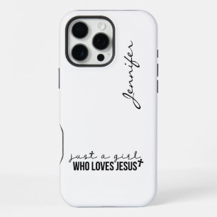 Coque iPhone 16 Pro Max Cute Moderne Minimaliste Faith iPhone