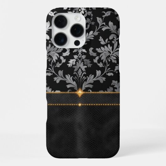 Coque iPhone 16 Pro Max Damask Luxe (Verso)