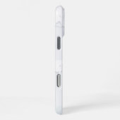Coque iPhone 16 Pro Max Débris de marbre blanc élégant (Côté droit)