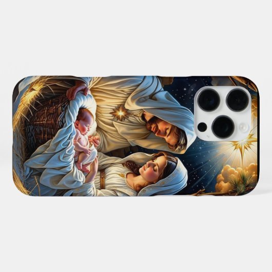 Coque iPhone 16 Pro Max Deck Your Tech : Festive Christmas Wallpaper 2026 (Verso Horizontal)