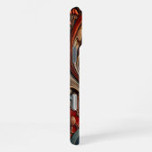 Coque iPhone 16 Pro Max Décoration murale de dauphin vibrant (Côté droit)