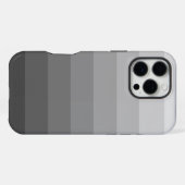 Coque iPhone 16 Pro Max Dégradé de tons gris ombré (Verso Horizontal)
