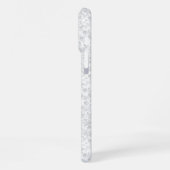 Coque iPhone 16 Pro Max Dentelle blanche (Côté gauche)