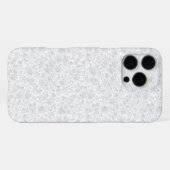 Coque iPhone 16 Pro Max Dentelle blanche (Verso Horizontal)