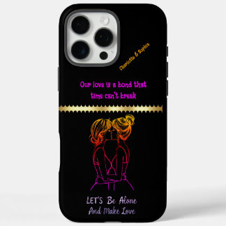 Coque iPhone 16 Pro Max Des femmes créatives se lient en lingerie ludique