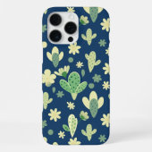 Coque iPhone 16 Pro Max Desert Cactus & Succulent Pattern (Verso)