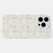 Coque iPhone 16 Pro Max Design de fleurs de printemps mignonnes (Verso Horizontal)