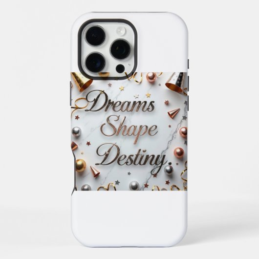 Coque iPhone 16 Pro Max Destinée de forme de rêves (Verso)